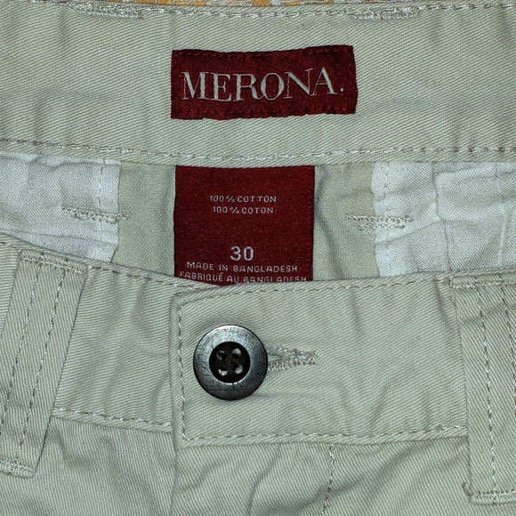 Merona khaki shorts size 30 - Picture 3 of 3